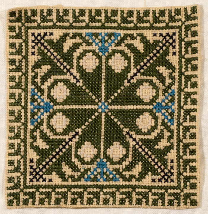 An Embroidered Piece by INAASH Association Members, Lebanon, the 1970s 