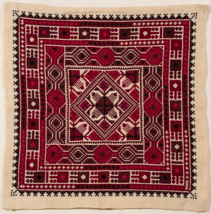 An Embroidered Piece by INAASH Association Members, Lebanon, the 1970s 