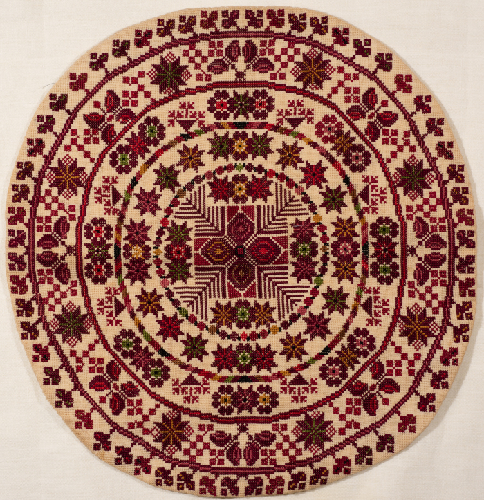 An Embroidered Piece by INAASH Association Members, Lebanon, the 1970s 