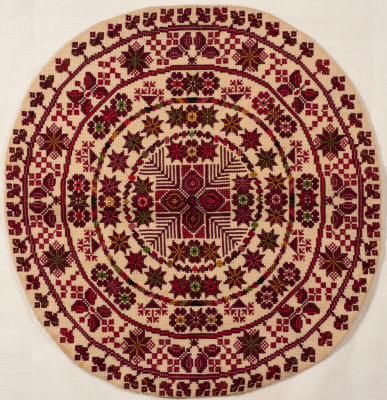 An Embroidered Piece by INAASH Association Members, Lebanon, the 1970s 