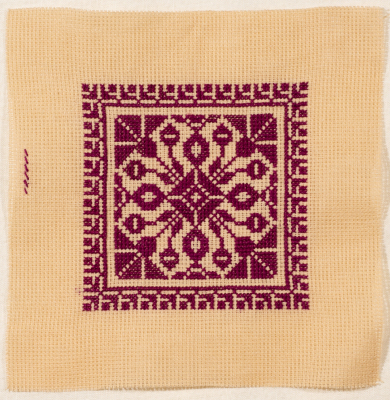 An Embroidered Piece by INAASH Association Members, Lebanon, the 1970s 