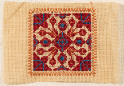 An Embroidered Piece by INAASH Association Members, Lebanon, the 1970s 