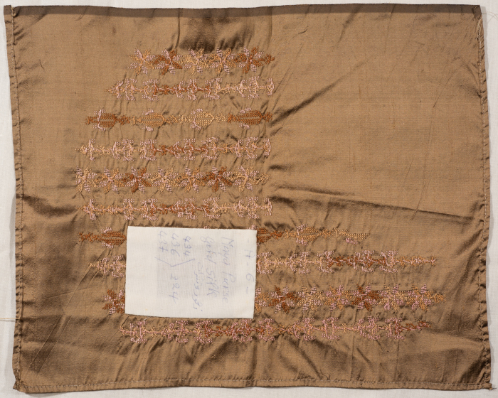 An Embroidered Piece by INAASH Association Members, Lebanon, the 1970s 
