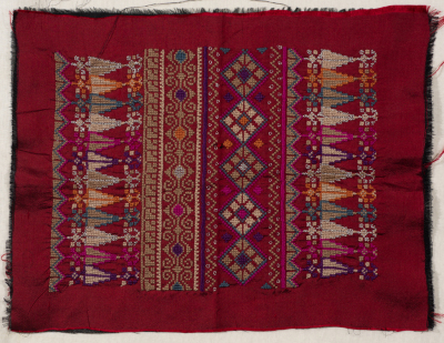 An Embroidered Piece by INAASH Association Members, Lebanon, the 1970s 