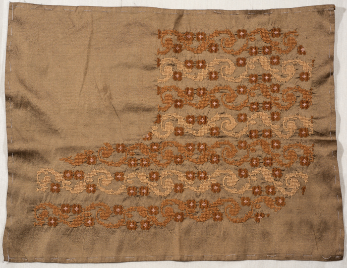 An Embroidered Piece by INAASH Association Members, Lebanon, the 1970s 
