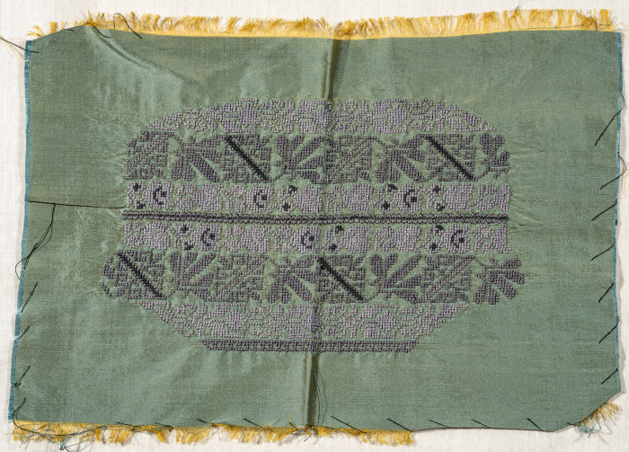 An Embroidered Piece by INAASH Association Members, Lebanon, the 1970s 