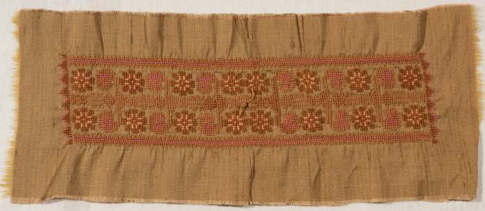 An Embroidered Piece by INAASH Association Members, Lebanon, the 1970s 