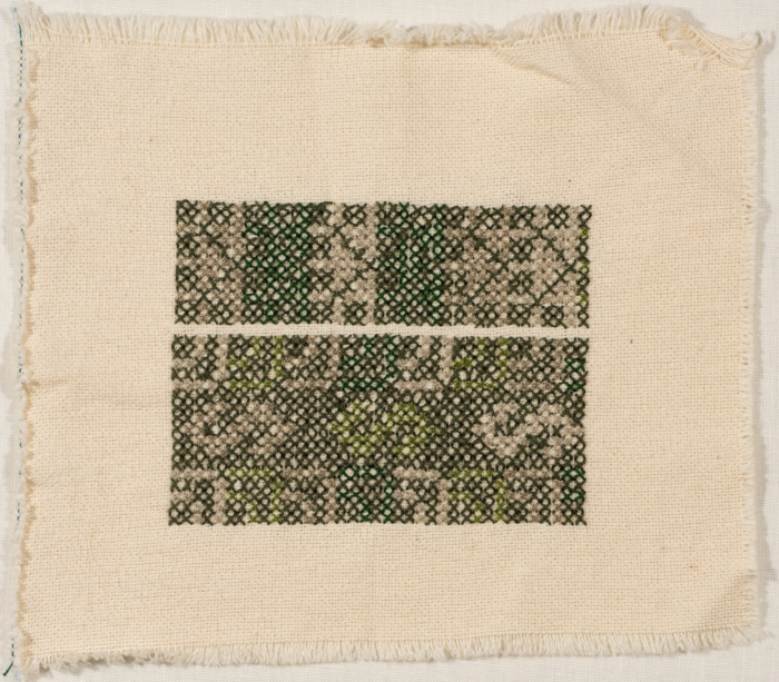 An Embroidered Piece by INAASH Association Members, Lebanon, the 1970s 