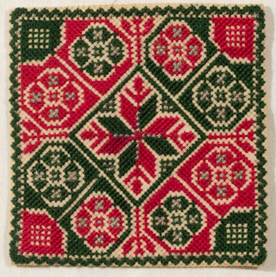 An Embroidered Piece by INAASH Association Members, Lebanon, the 1970s 
