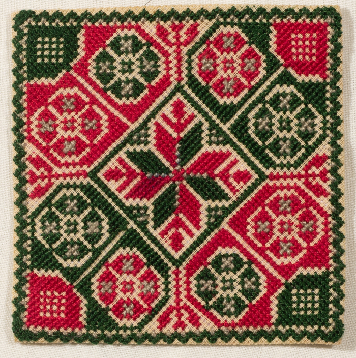 An Embroidered Piece by INAASH Association Members, Lebanon, the 1970s 