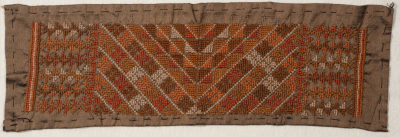 An Embroidered Piece by INAASH Association Members, Lebanon, the 1970s 