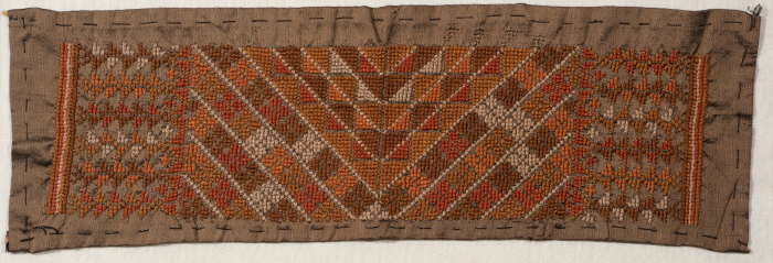 An Embroidered Piece by INAASH Association Members, Lebanon, the 1970s 