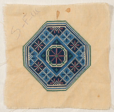 An Embroidered Piece by INAASH Association Members, Lebanon, the 1970s 