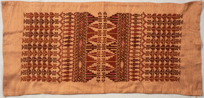 An Embroidered Piece by INAASH Association Members, Lebanon, the 1970s 