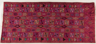 An Embroidered Piece by INAASH Association Members, Lebanon, the 1970s 