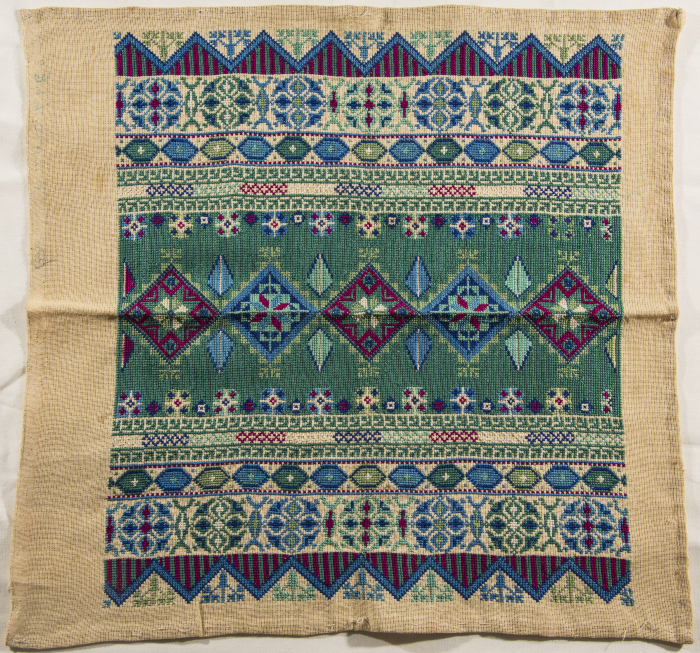 An Embroidered Piece by INAASH Association Members, Lebanon, the 1970s 