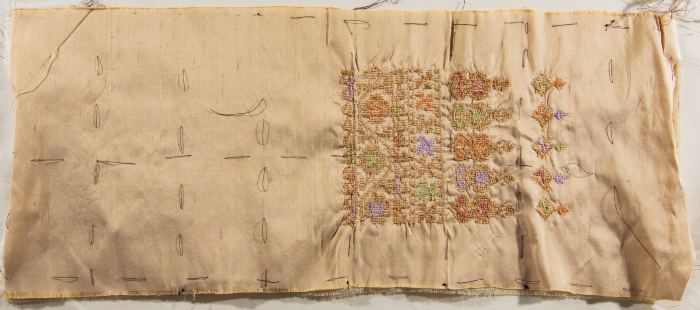 An Embroidered Piece by INAASH Association Members, Lebanon, the 1970s 