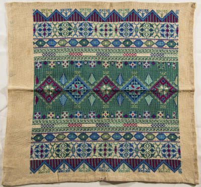 An Embroidered Piece by INAASH Association Members, Lebanon, the 1970s 