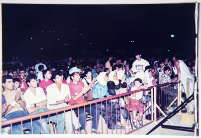 أحد مخيمات العمل التطوعي في مدينة الناصرة 