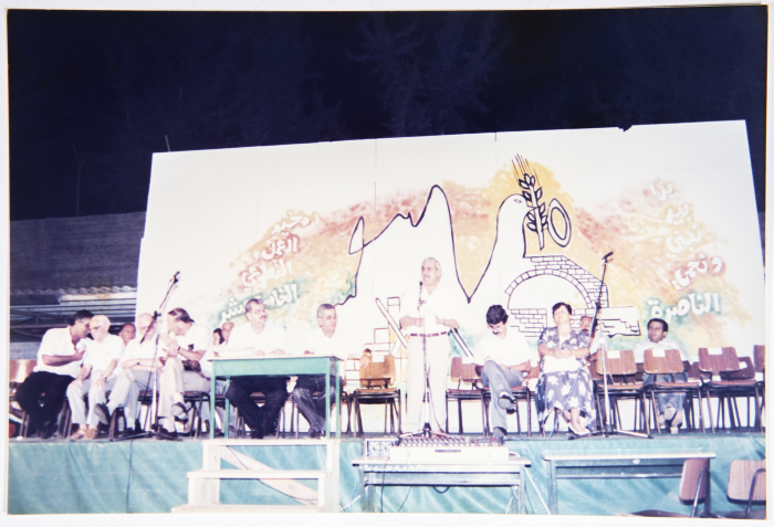 أحد مخيمات العمل التطوعي في مدينة الناصرة 