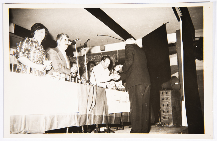 Celebrating the 34th anniversary of the defeat of Nazism in Russia
