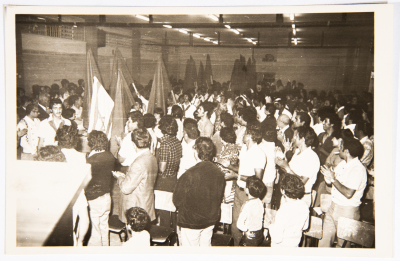 Celebrating the 34th anniversary of the defeat of Nazism in Russia