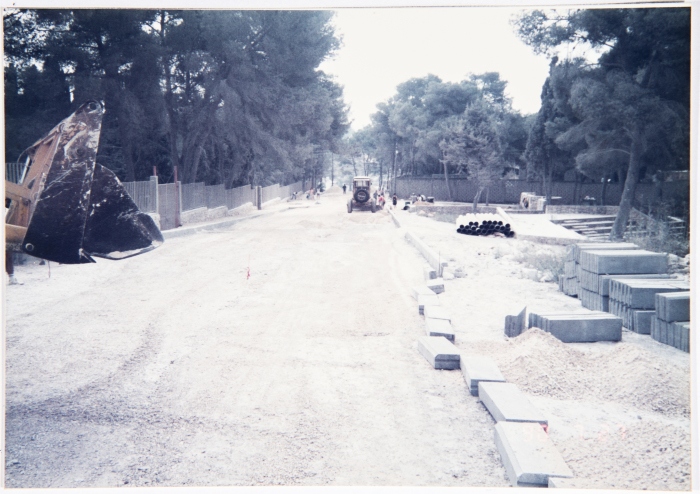 One of the volunteer camps in the city of Nazareth