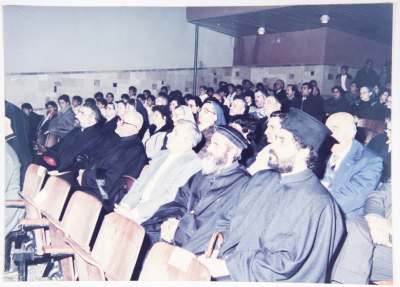 احتفال عيد الميلاد في مدينة الناصرة عام 1988 