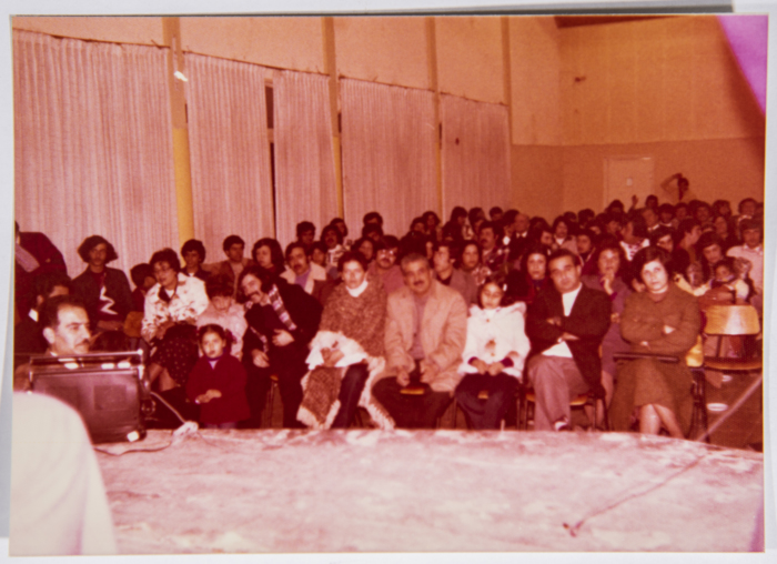Tawfiq Ziad during a public meeting in Nazareth