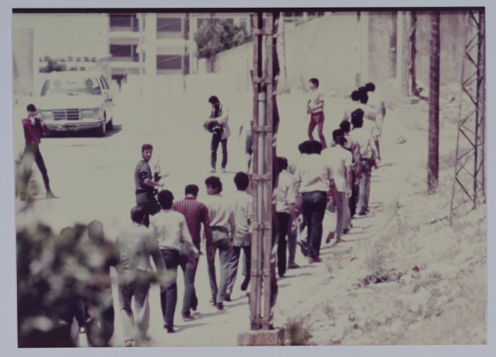 Armed Men Leading Prisoners, the War of the Camps 