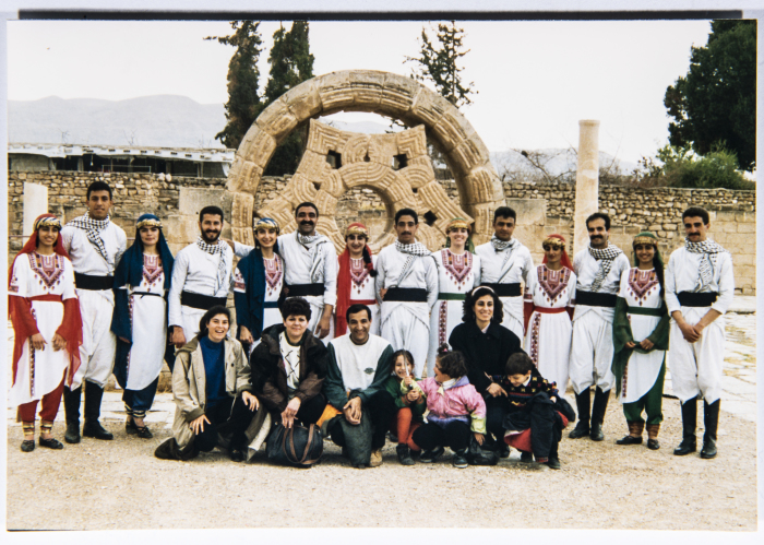 El-Funoun Palestinian Popular Dance Troupe at Hisham's Palace, Jericho