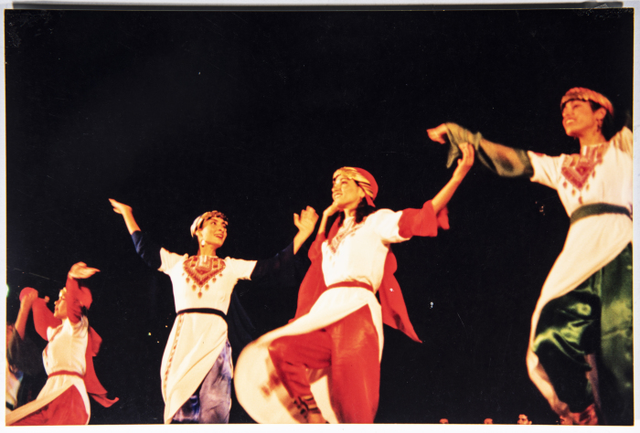 El-Funoun Palestinian Popular Dance Troupe Performing at Birzeit Heritage Week