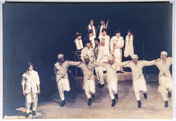 A Glimpse of el-Funoun Troupe's “Mish’al” (Lantern) Dance Performance, 1986