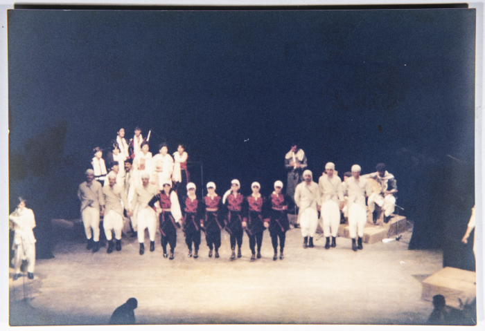A Glimpse of el-Funoun Troupe's “Mish’al” (Lantern) Dance Performance, 1986