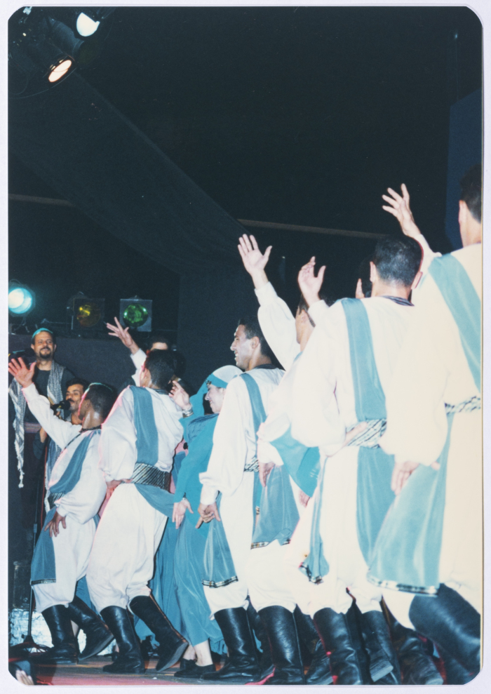 A Glimpse of el-Funoun Palestinian Popular Dance Troupe's “Zaghareed” Dance Show in 1997