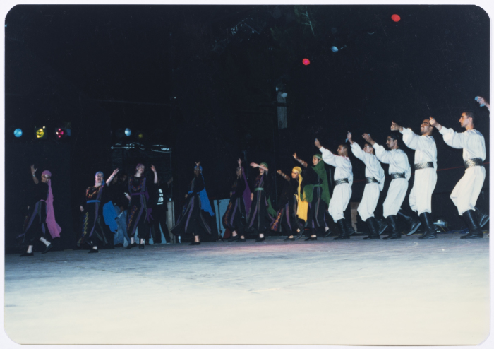 A Glimpse of el-Funoun Palestinian Popular Dance Troupe's “Zaghareed” Dance Show in 1997