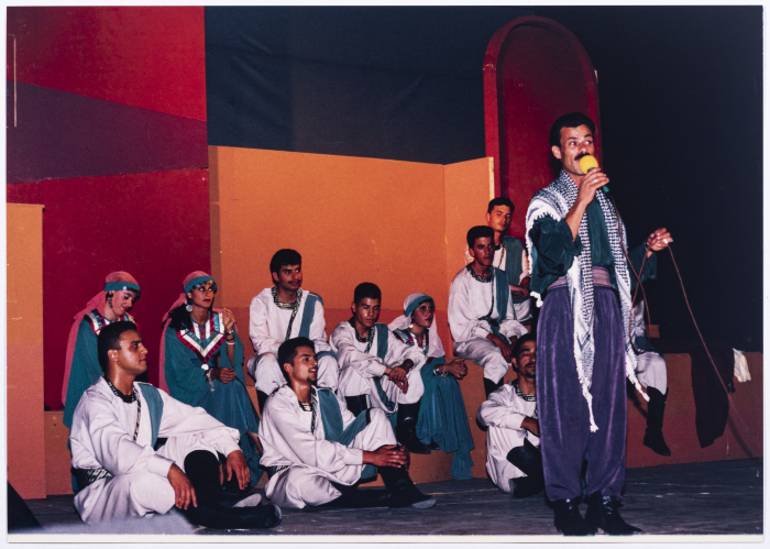 A Glimpse of el-Funoun Palestinian Popular Dance Troupe's “Zaghareed” Dance Show in 1997