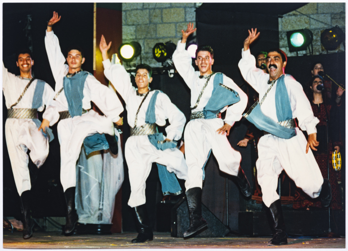 A Glimpse of el-Funoun Palestinian Popular Dance Troupe's “Zaghareed” Dance Show in 1997