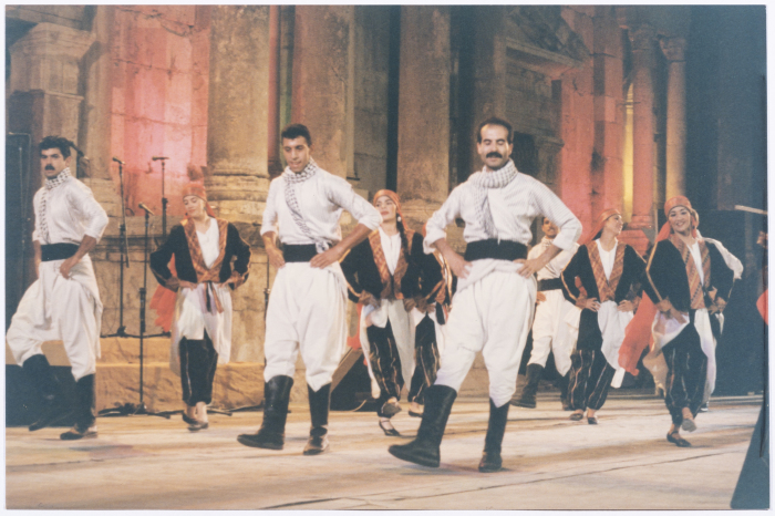 El-Funoun Palestinian Popular Dance Troupe Participating in Jerash Festival of Culture & Arts