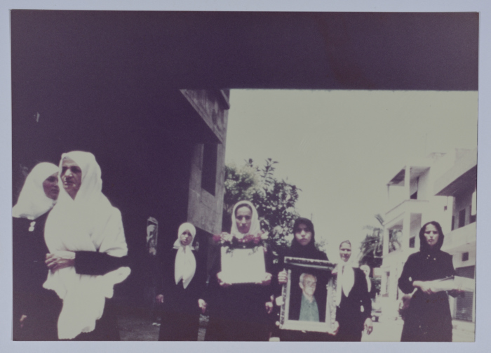 A Scene from a Funeral, Beirut, 1985