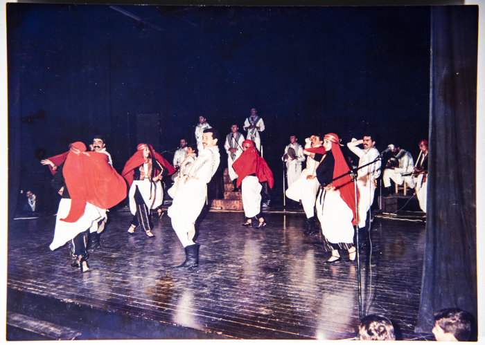 A Glimpse of el-Funoun Troupe's “Mish’al” (Lantern) Dance Performance, 1986