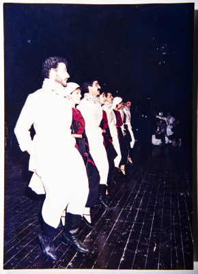 A Glimpse of el-Funoun Troupe's “Mish’al” (Lantern) Dance Performance, 1986