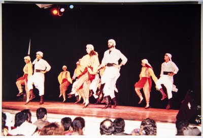 ملمح من جولة فرقة الفنون الشعبية في الولايات المتحدة الأمريكية عام 1991