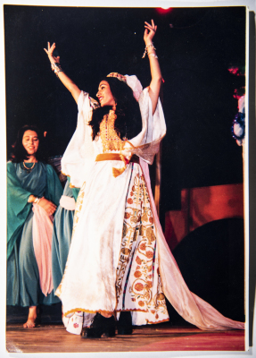 من عرض فرقة الفنون الشعبية 