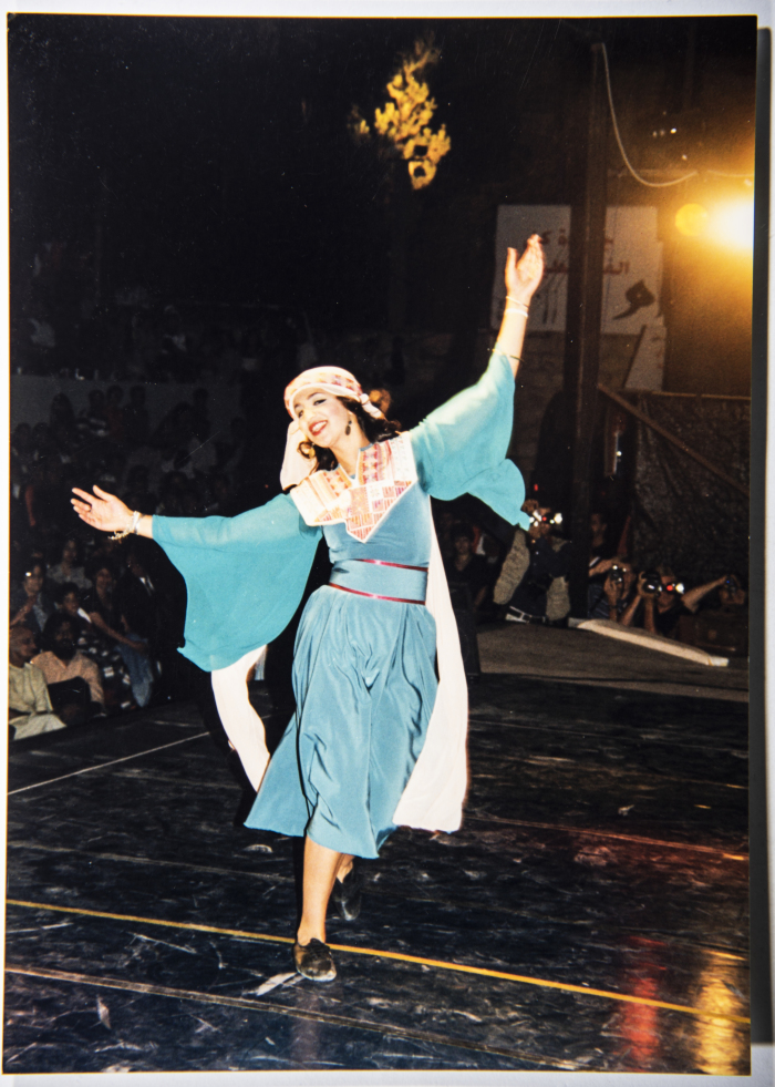 A Glimpse of el-Funoun Palestinian Popular Dance Troupe's “Zaghareed” Dance Show in 1997
