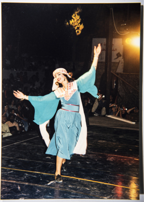 A Glimpse of el-Funoun Palestinian Popular Dance Troupe's “Zaghareed” Dance Show in 1997