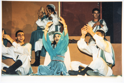 من عرض فرقة الفنون الشعبية 