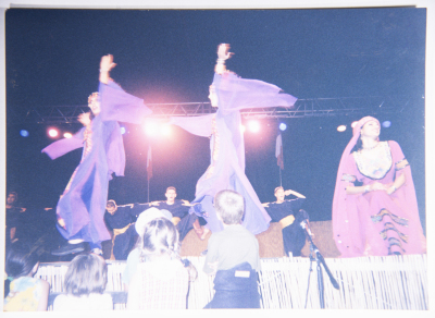 A Glimpse of el-Funoun Palestinian Popular Dance Troupe's France Tour, 1999