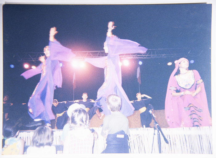 A Glimpse of el-Funoun Palestinian Popular Dance Troupe's France Tour, 1999