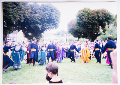 A Glimpse of el-Funoun Palestinian Popular Dance Troupe's France Tour, 1999